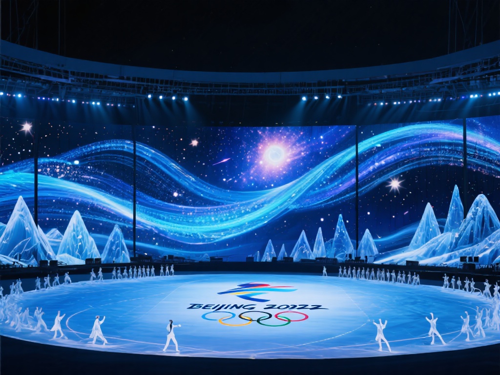 以奥运会为例，每一届奥运会的开幕式都是一场视觉与文