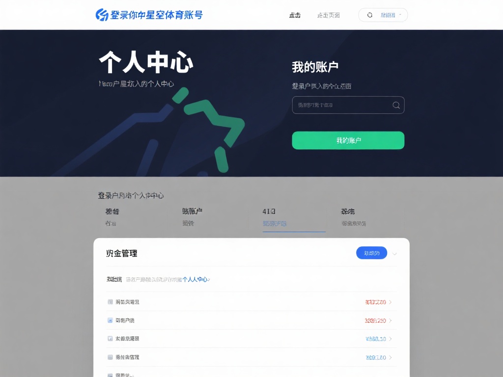 登录账户并进入个人中心
首先，登录你的星空体育账